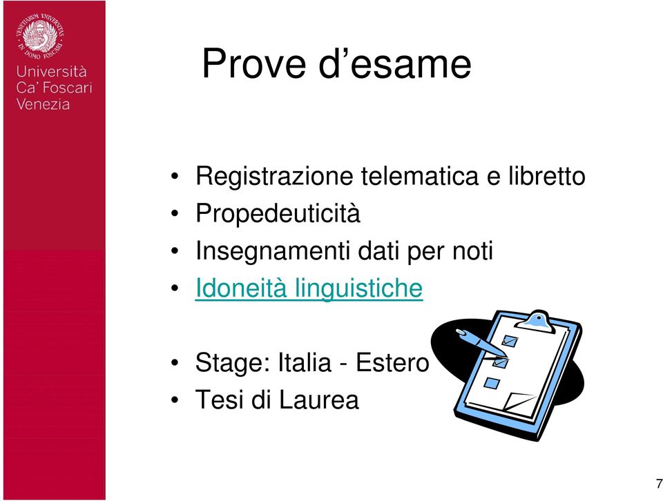 dati per noti Idoneità linguistiche