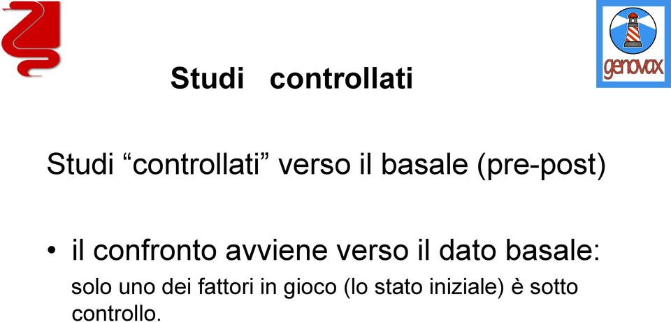 verso il dato basale: solo uno dei fattori