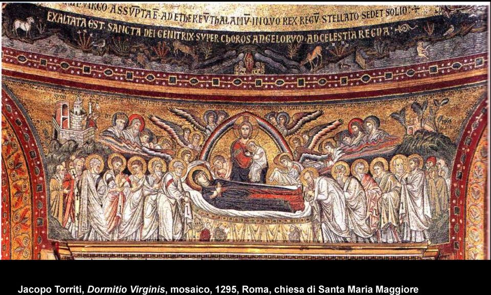 mosaico, 1295, Roma,