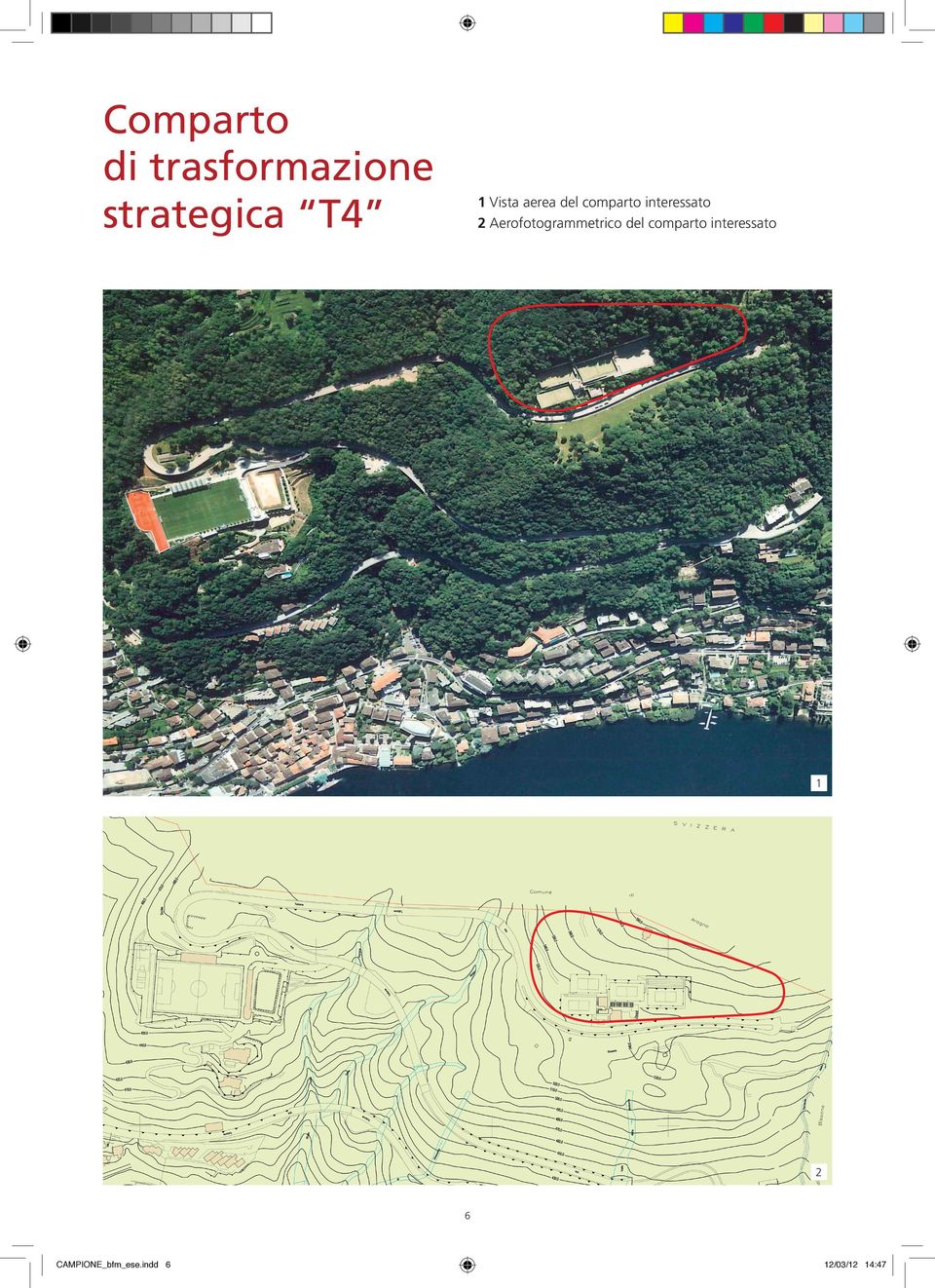 Aerofotogrammetrico del comparto