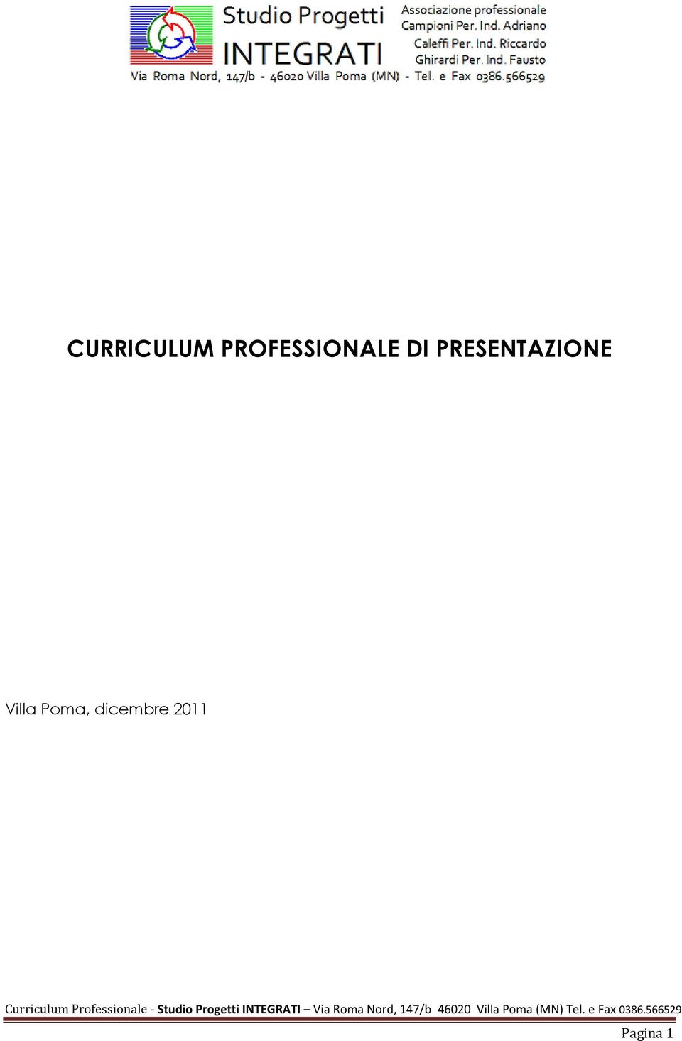 PRESENTAZIONE