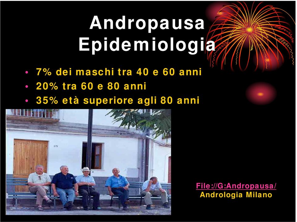 35% età superiore agli 80 anni