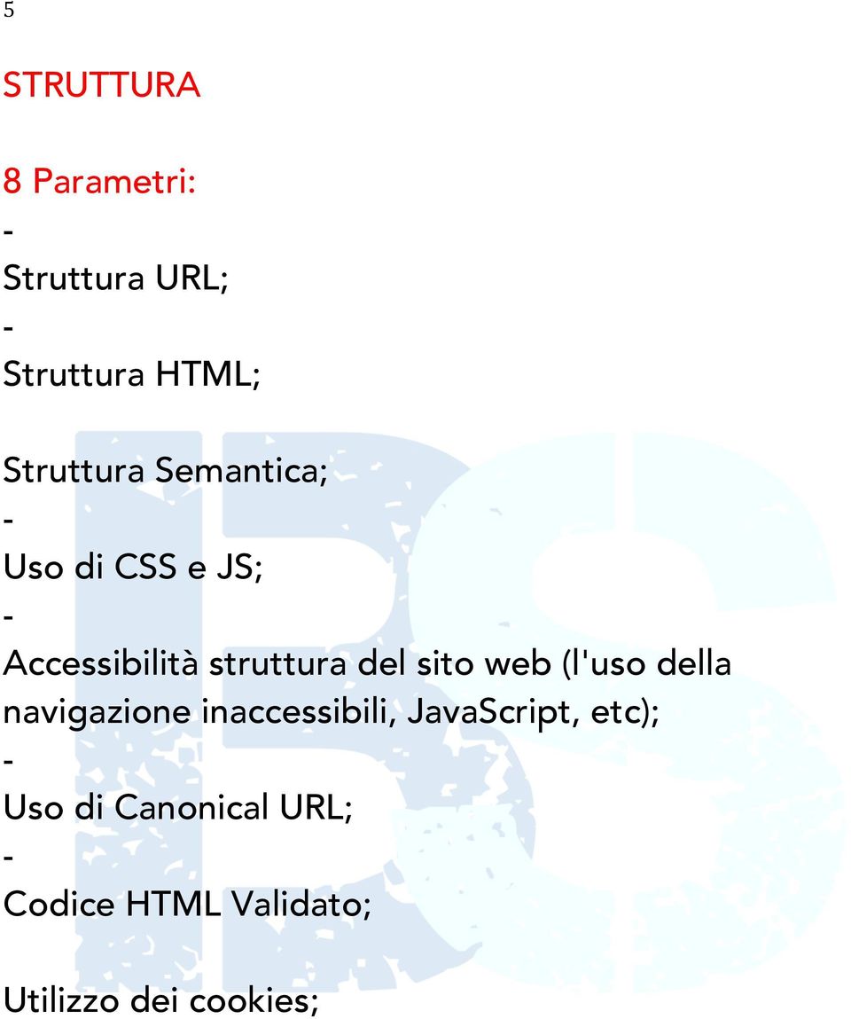 del sito web (l'uso della navigazione inaccessibili,