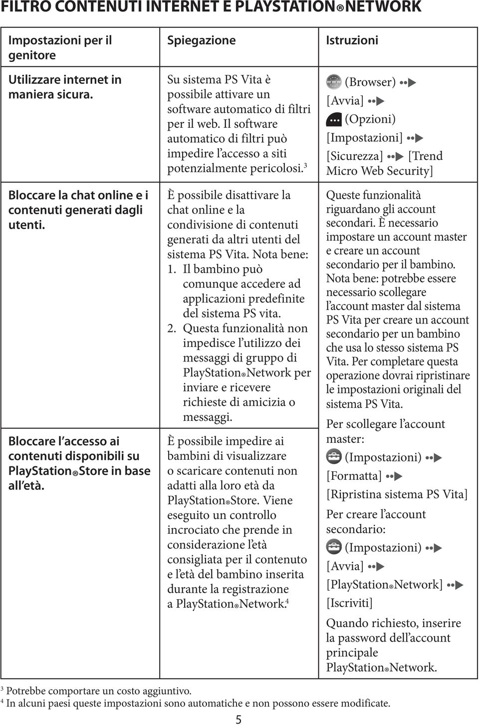 Il software automatico di filtri può impedire l accesso a siti potenzialmente pericolosi.