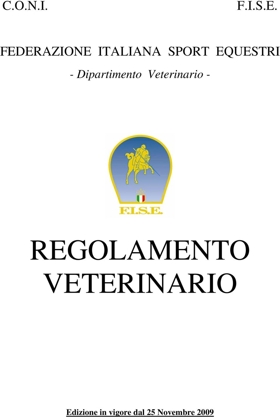 - Dipartimento Veterinario -