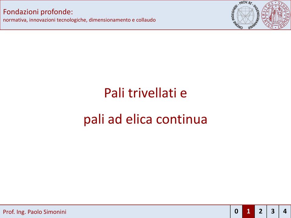 continua Prof.