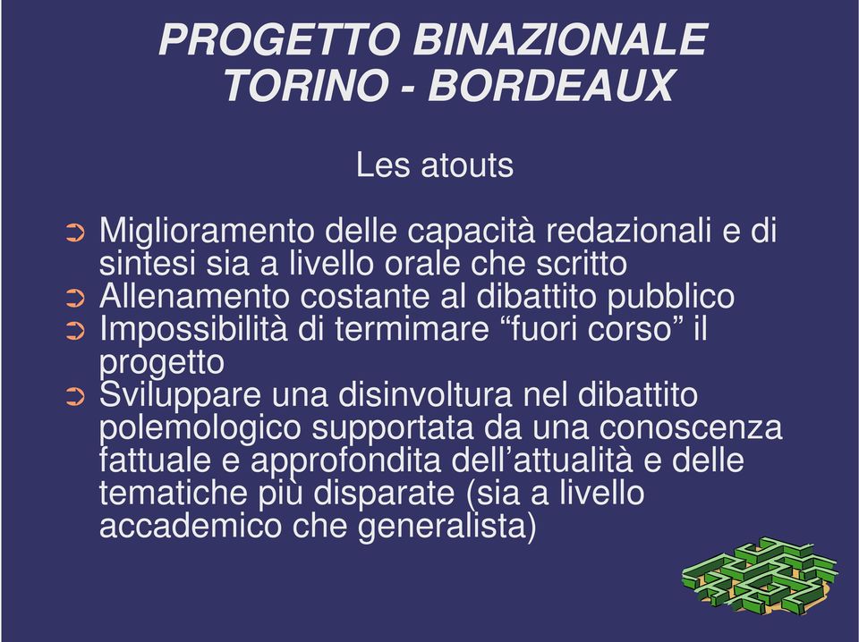 Sviluppare una disinvoltura nel dibattito polemologico supportata da una conoscenza fattuale e