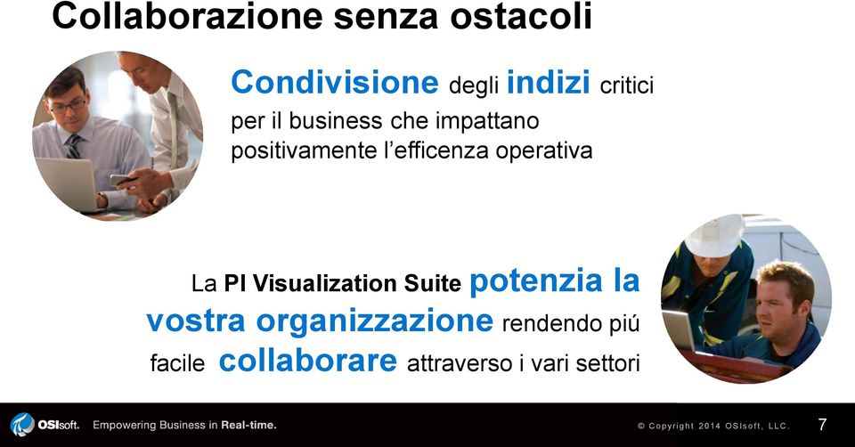 Visualization Suite potenzia la vostra organizzazione rendendo piú