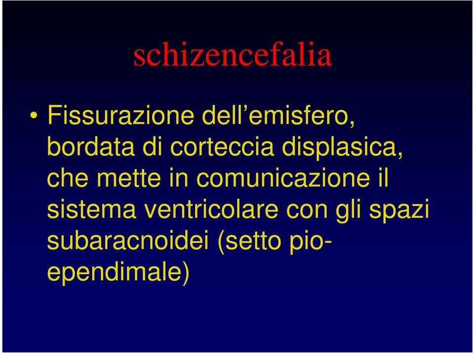 in comunicazione il sistema ventricolare