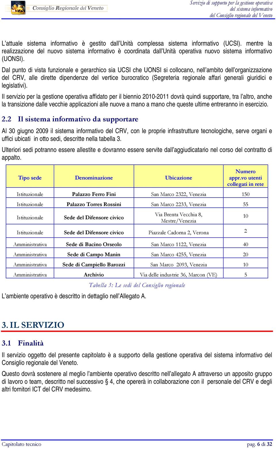 Dal punto di vista funzionale e gerarchico sia UCSI che UONSI si collocano, nell ambito dell organizzazione del CRV, alle dirette dipendenze del vertice burocratico (Segreteria regionale affari