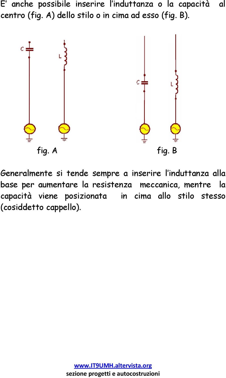 B Generalmente si tende sempre a inserire l induttanza alla base per aumentare