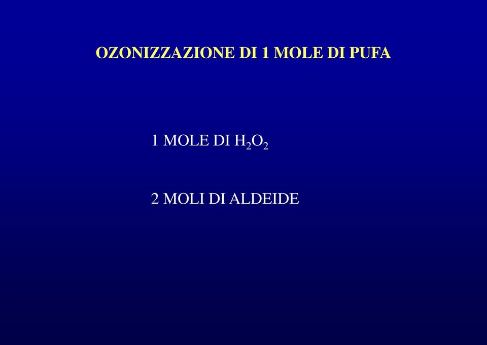 MOLE DI H 2 O 2