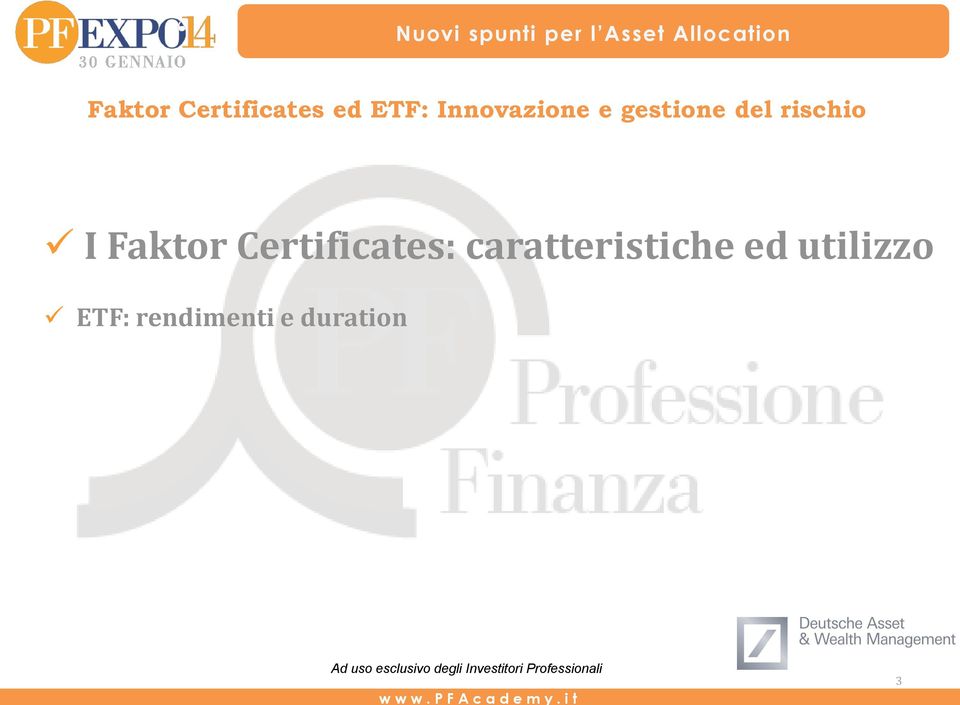 I Faktor Certificates: