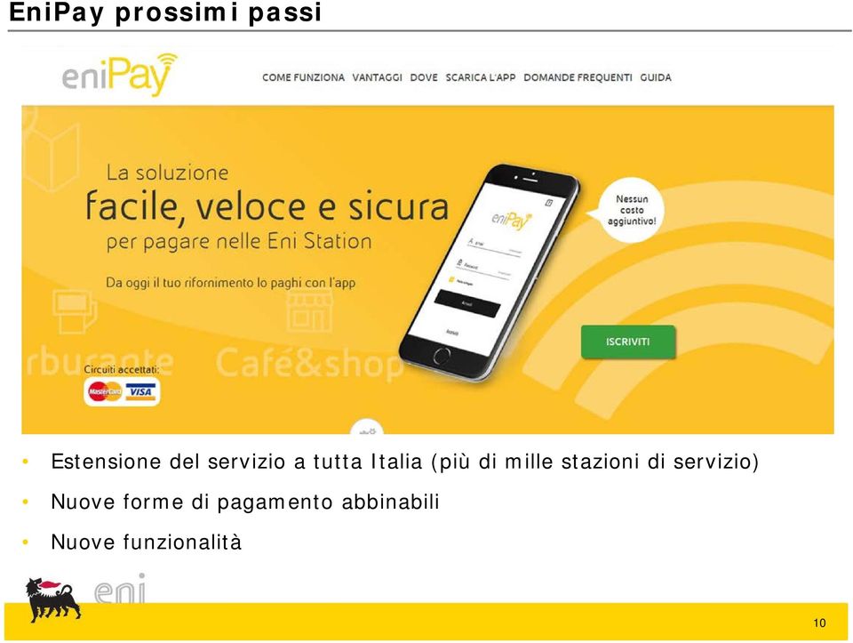 stazioni di servizio) Nuove forme di