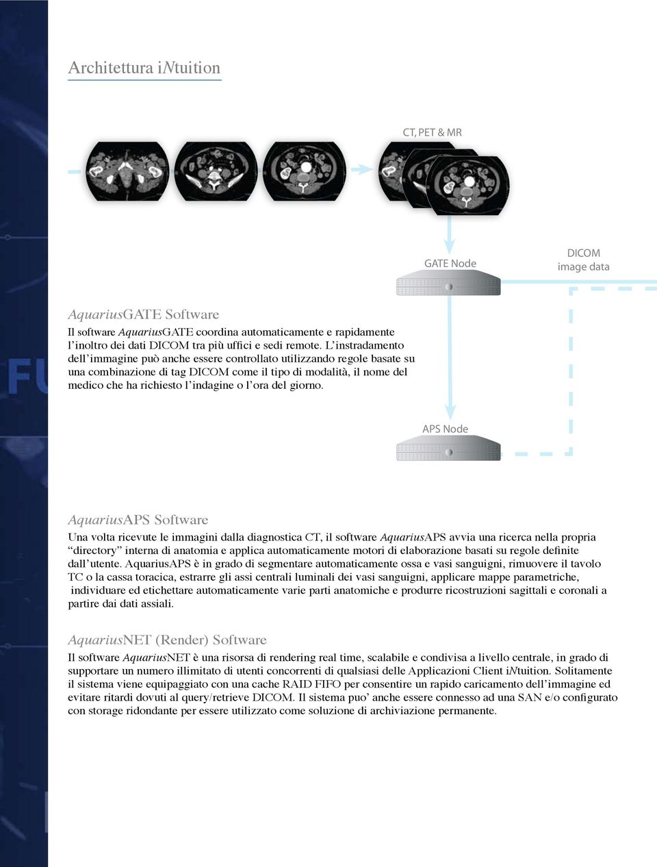 L instradamento dell immagine può anche essere controllato utilizzando regole basate su una combinazione di tag DICOM come il tipo di modalità, il nome del medico che ha richiesto l indagine o l ora