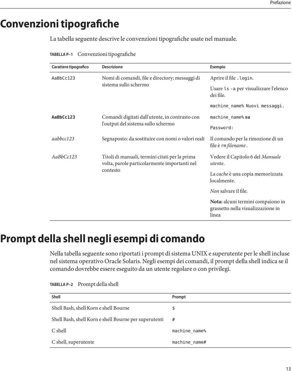 in contrasto con l'output del sistema sullo schermo Aprire il file.login. Usare ls -a per visualizzare l'elenco dei file. machine_name% Nuovi messaggi.