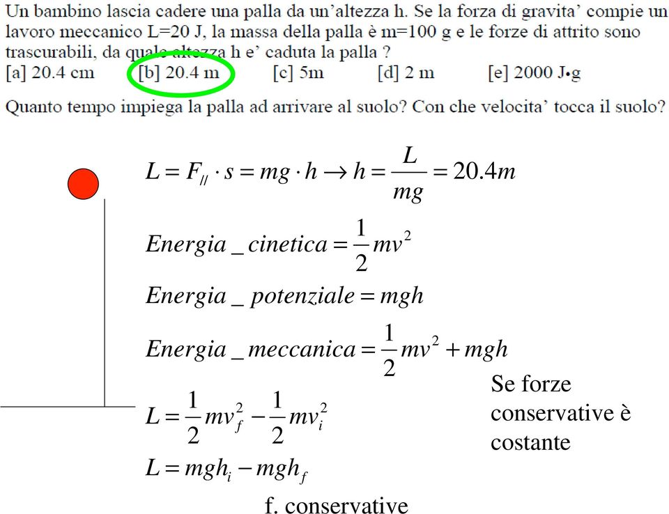 Energia m mg L h h mg s F L + // 1 1 1 1 _ 0