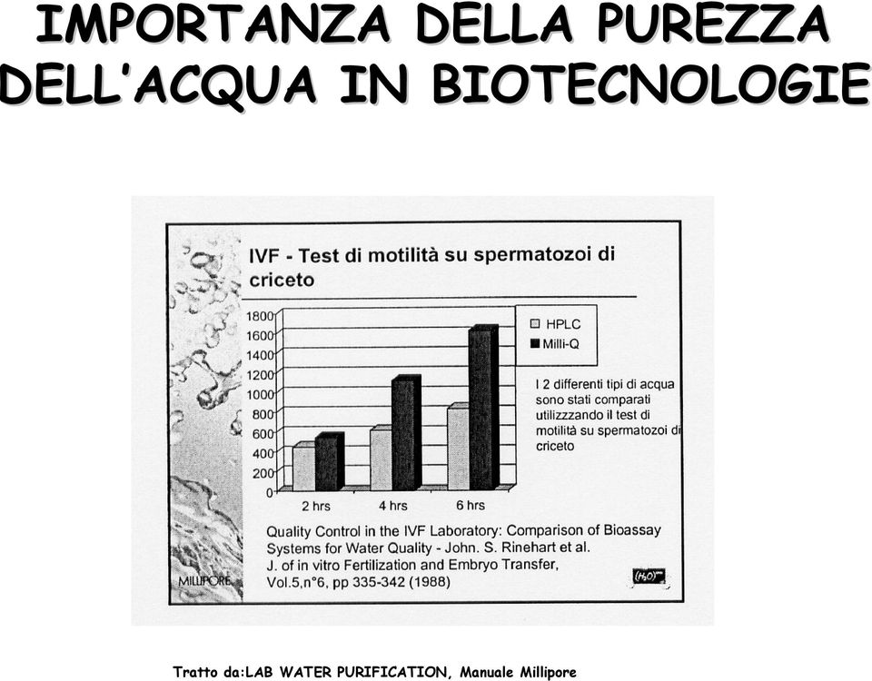 BIOTECNOLOGIE Tratto