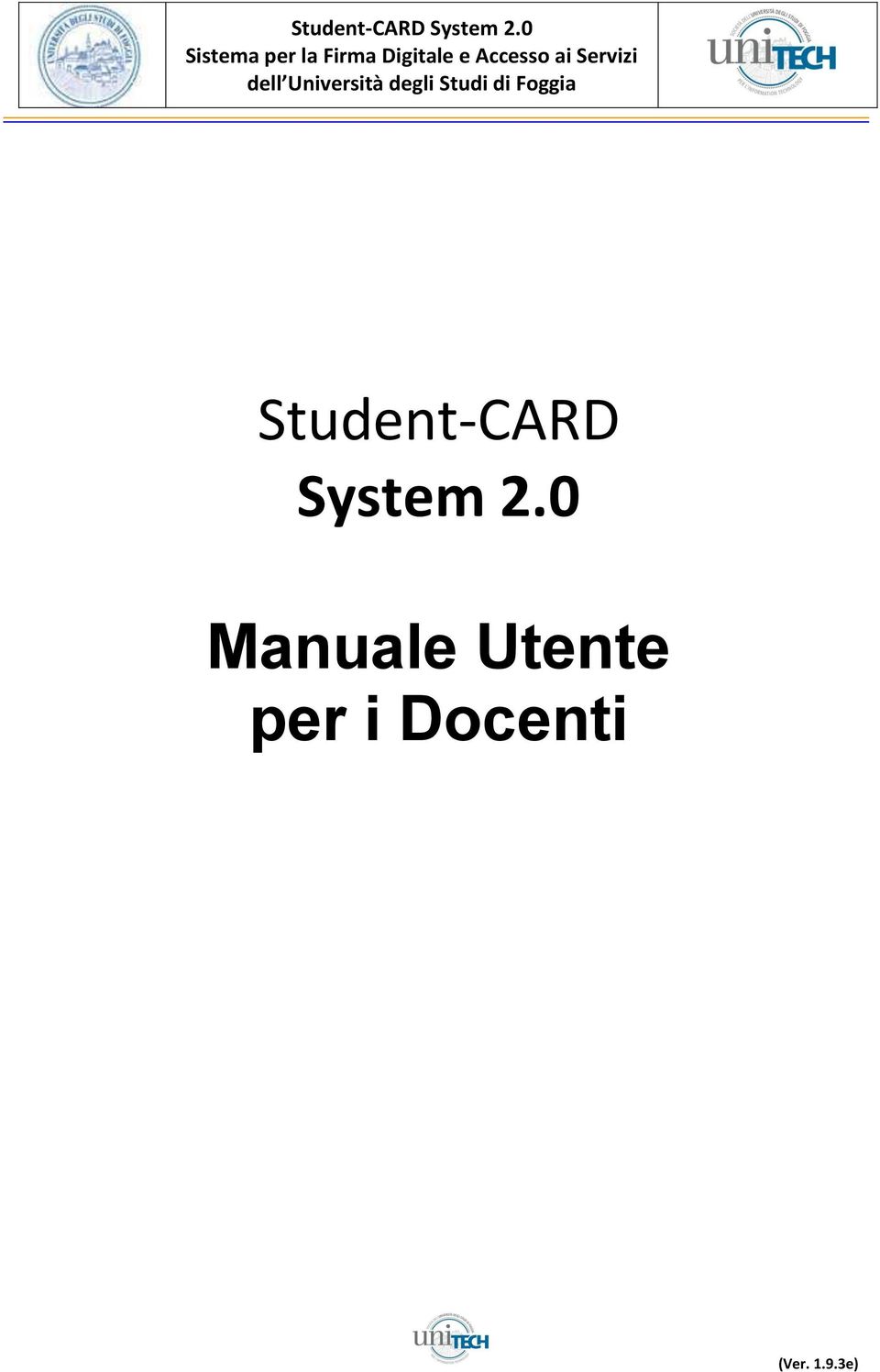 0 Manuale Utente