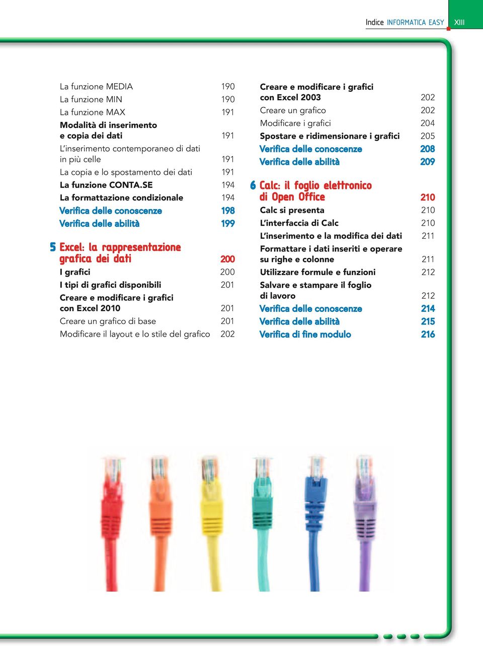 se 194 La formattazione condizionale 194 198 Calc si presenta 210 199 L interfaccia di Calc 210 L inserimento e la modifica dei dati 211 200 Formattare i dati inseriti e operare su righe e colonne