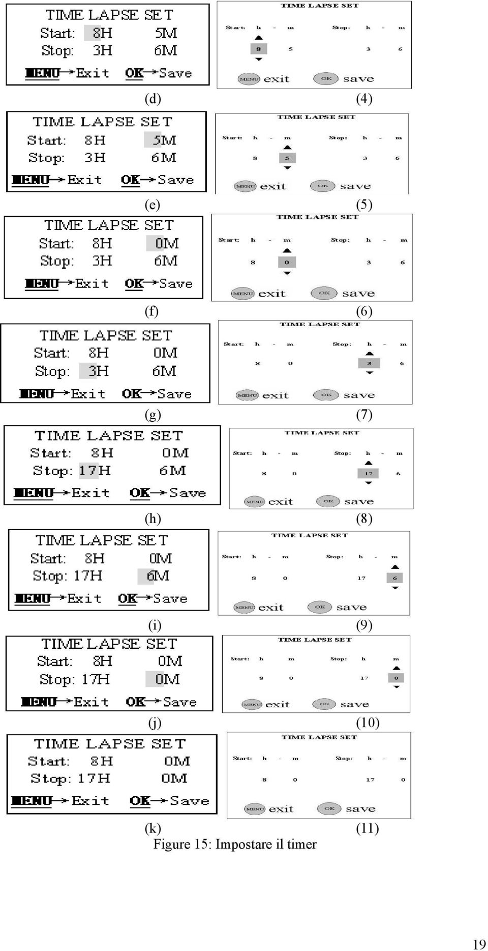 (j) (10) (k) (11) Figure