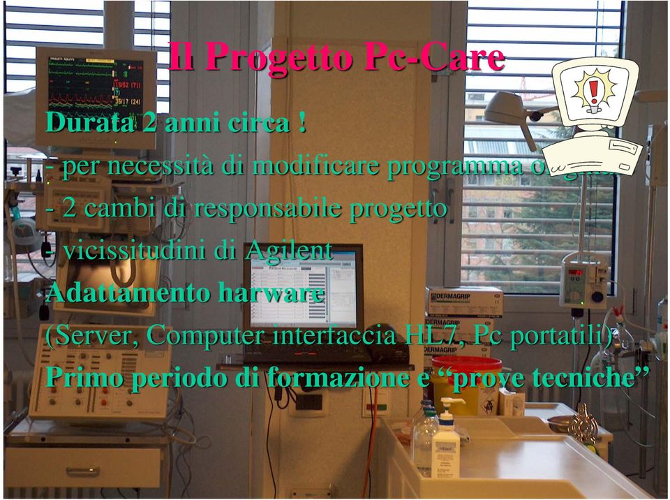 responsabile progetto - vicissitudini di Agilent Adattamento