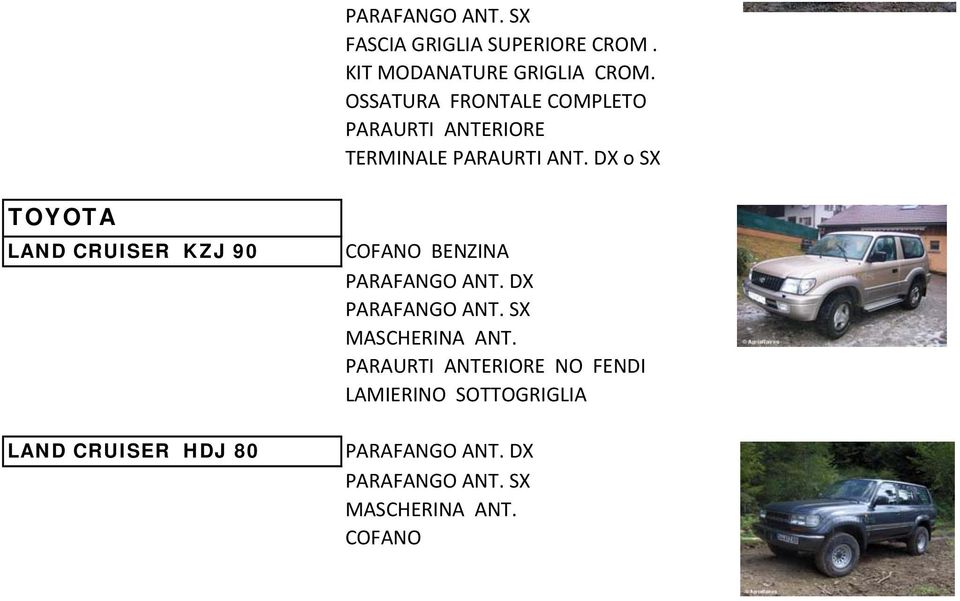 TERMINALE PARAURTI ANT.