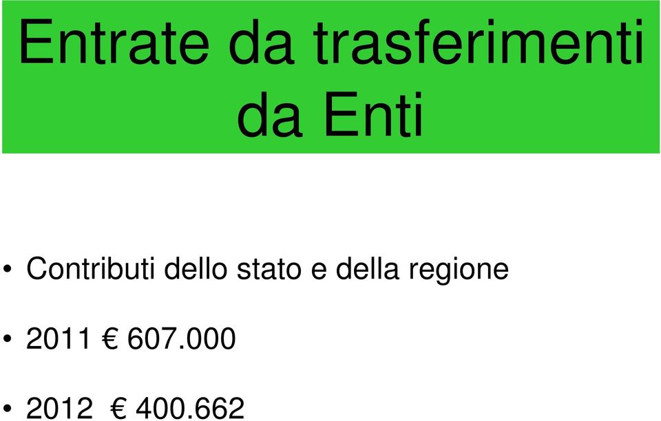 stato e della regione