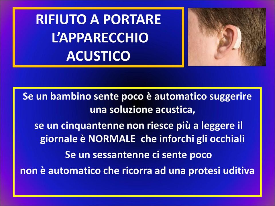 riesce più a leggere il giornale è NORMALE che inforchi gli occhiali Se