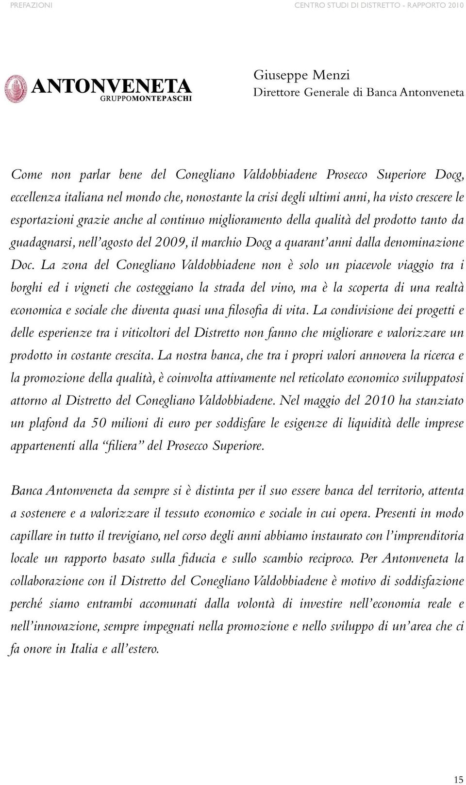 del 2009, il marchio Docg a quarant anni dalla denominazione Doc.