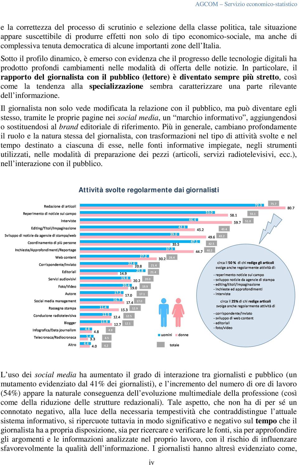 Sotto il profilo dinamico, è emerso con evidenza che il progresso delle tecnologie digitali ha prodotto profondi cambiamenti nelle modalità di offerta delle notizie.