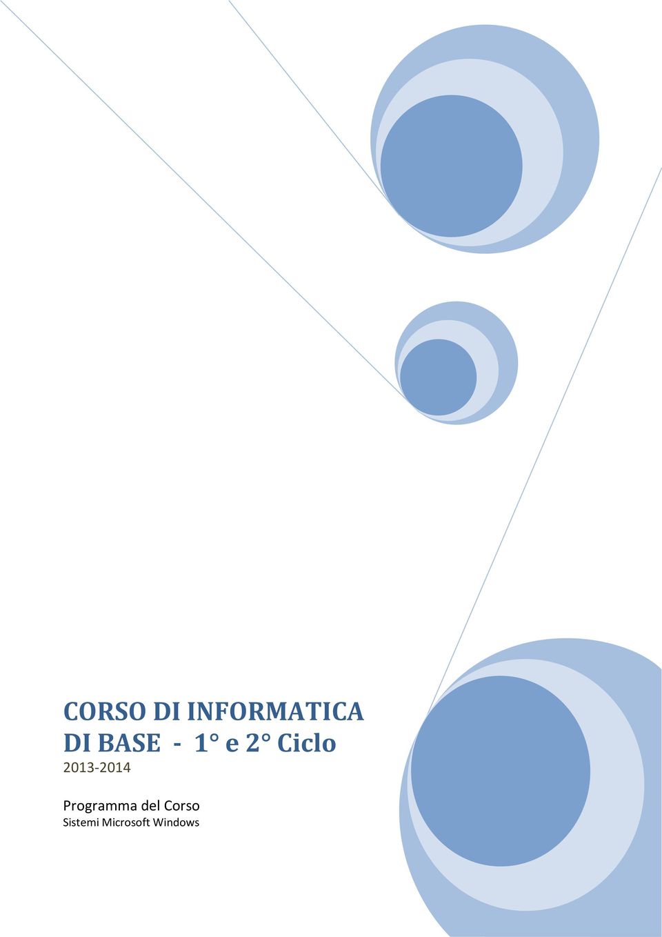 2013-2014 Programma del