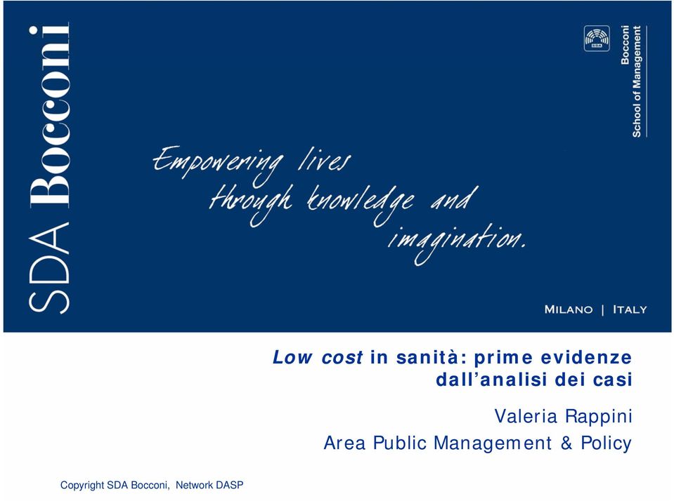 Rappini Area Public Management &