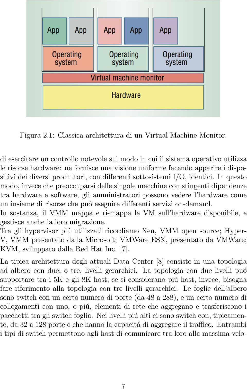 differenti sottosistemi I/O, identici.