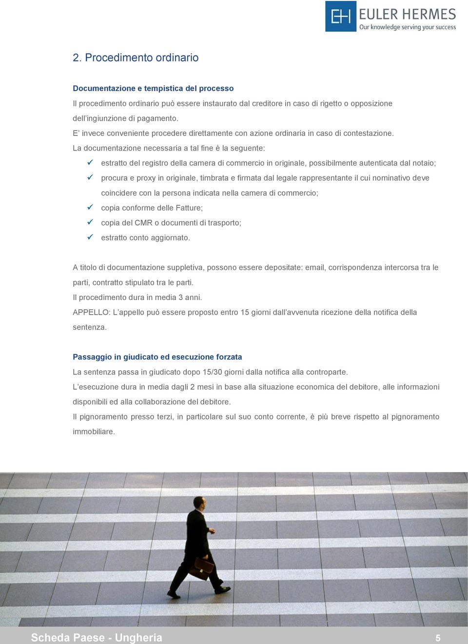 La documentazione necessaria a tal fine è la seguente: estratto del registro della camera di commercio in originale, possibilmente autenticata dal notaio; procura e proxy in originale, timbrata e