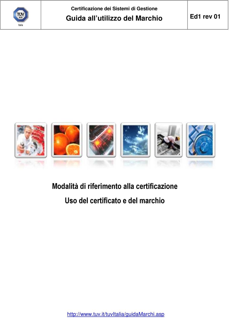 certificato e del marchio