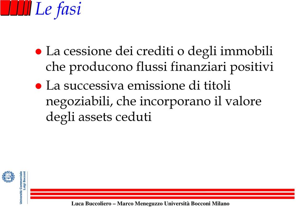 positivi La successiva emissione di titoli