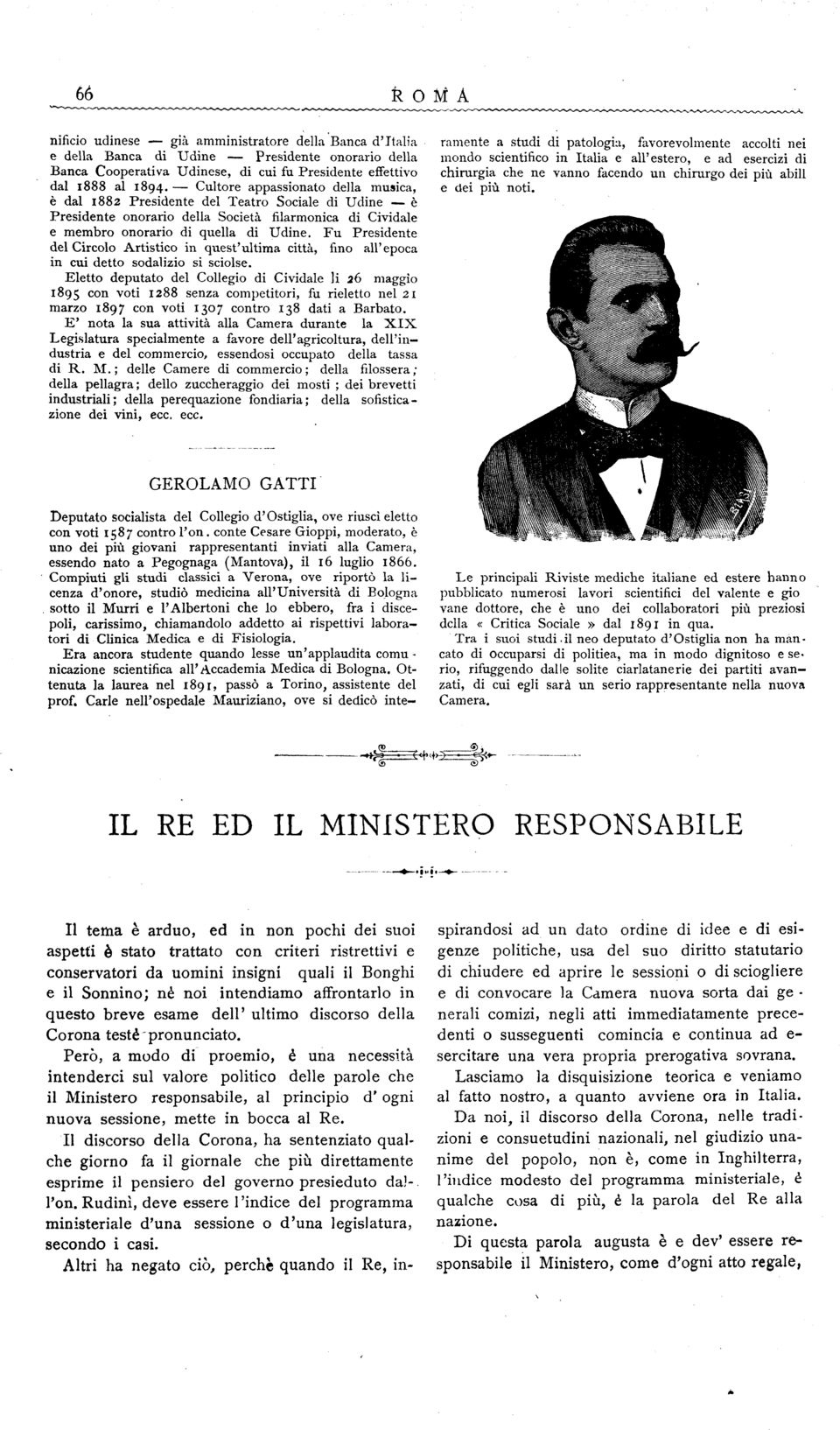 ad esercizi di Banca Cooperativa Udinese, di cui fu Presidente effettivo dal 1888 al 1894.
