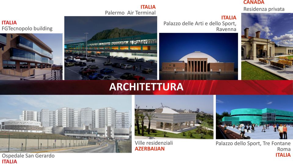 Residenza privata ARCHITETTURA Ospedale San Gerardo ITALIA