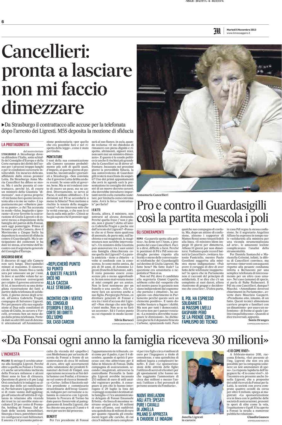 it LA PROTAGONISTA dal nostro inviato STRASBURGO A Strasburgo doveva difendere l Italia, sotto schiaffo del Consiglio d Europa e della Corte europea dei diritti dell uomo per i processi troppo lunghi