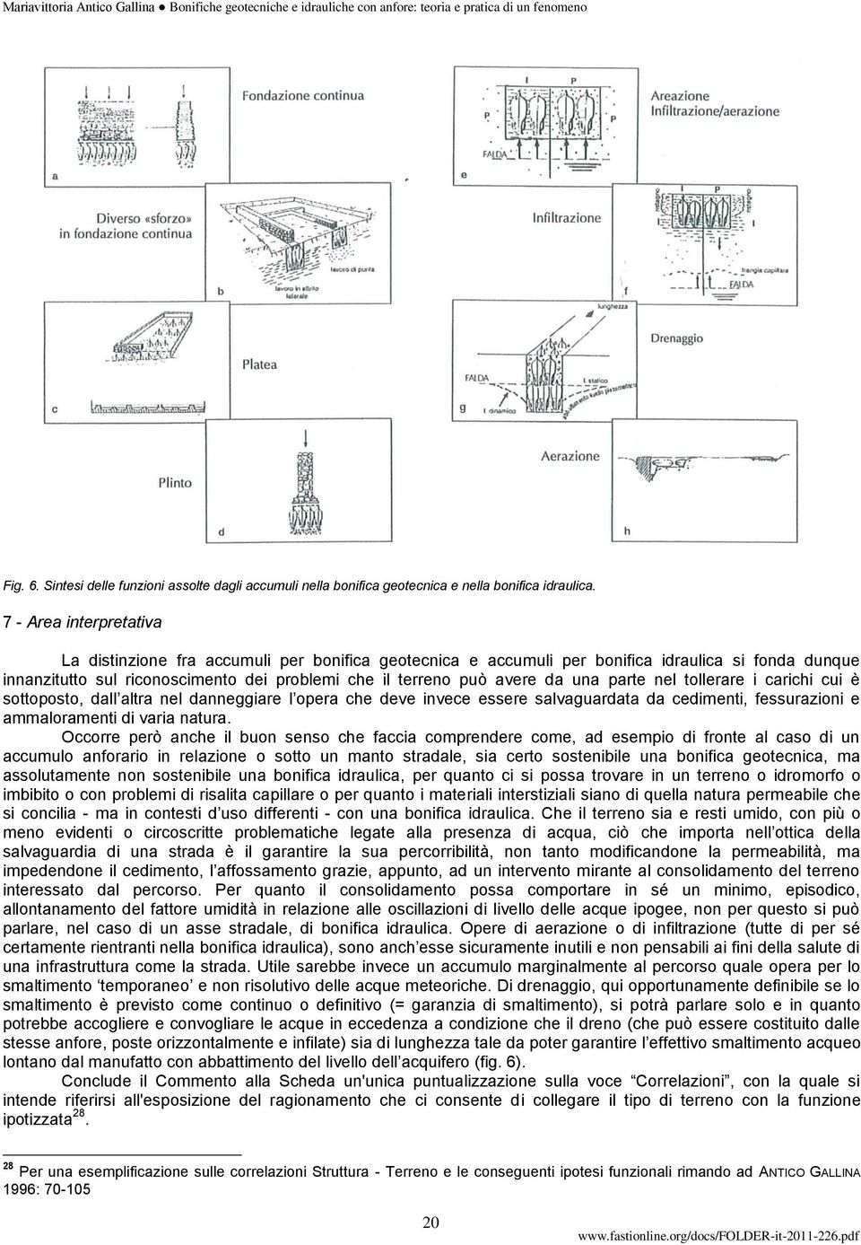 una parte nel tollerare i carichi cui è sottoposto, dall altra nel danneggiare l opera che deve invece essere salvaguardata da cedimenti, fessurazioni e ammaloramenti di varia natura.