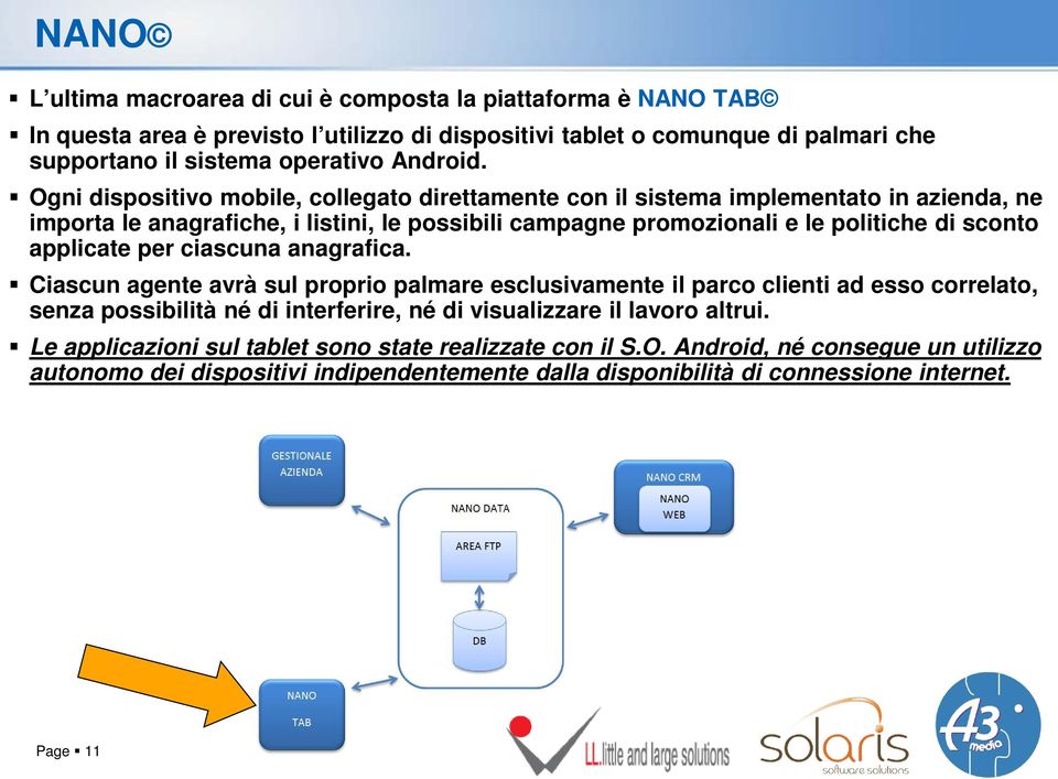 applicate per ciascuna anagrafica.