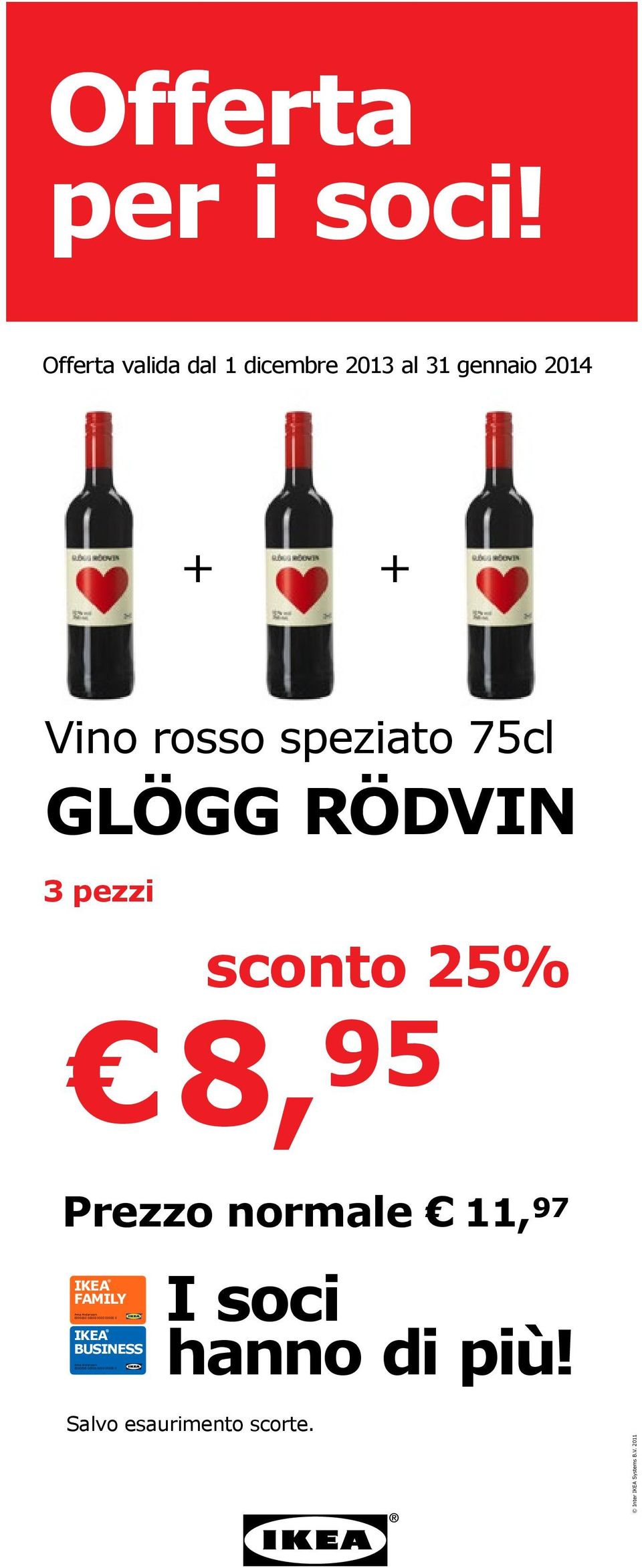 rosso speziato 75cl GLÖGG RÖDVN Vino