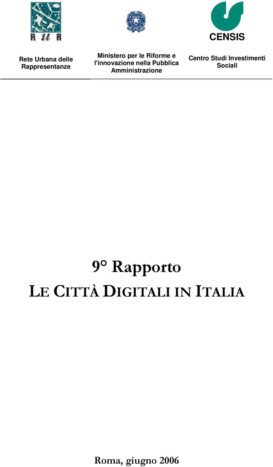 Amministrazione CENSIS Centro Studi Investimenti