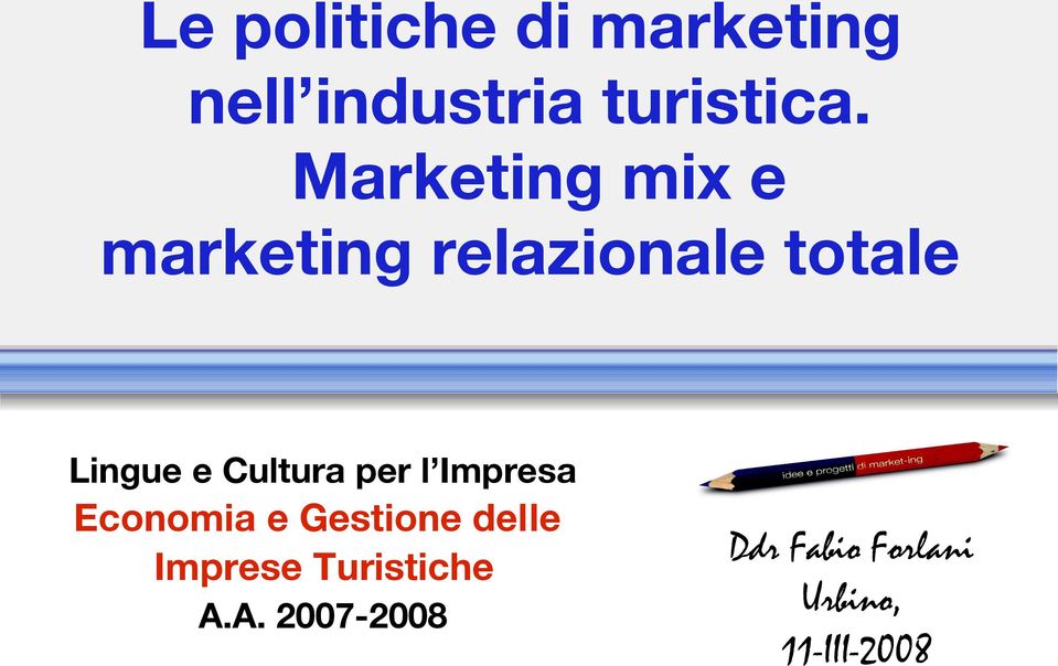 Cultura per l Impresa Economia e Gestione delle Imprese