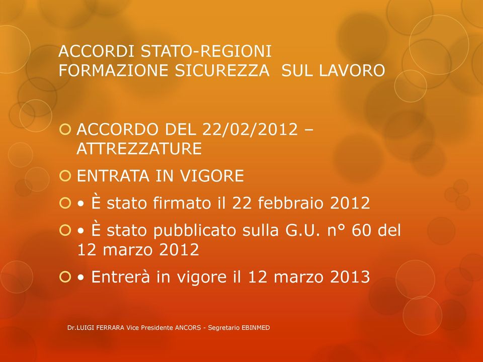 stato firmato il 22 febbraio 2012 È stato pubblicato