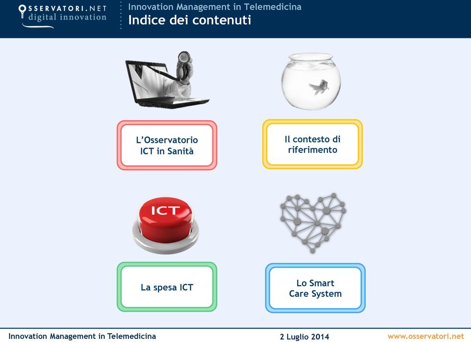 Osservatorio ICT in Sanità Il