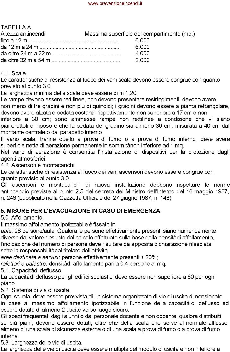 Le rampe devono essere rettilinee, non devono presentare restringimenti, devono avere non meno di tre gradini e non più di quindici; i gradini devono essere a pianta rettangolare, devono avere alzata