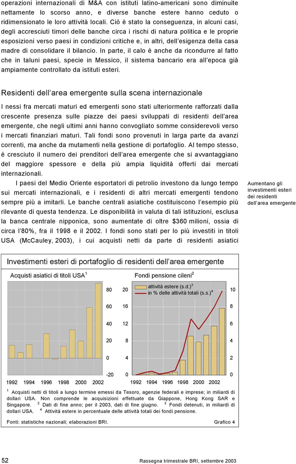 esigenza della casa madre di consolidare il bilancio.