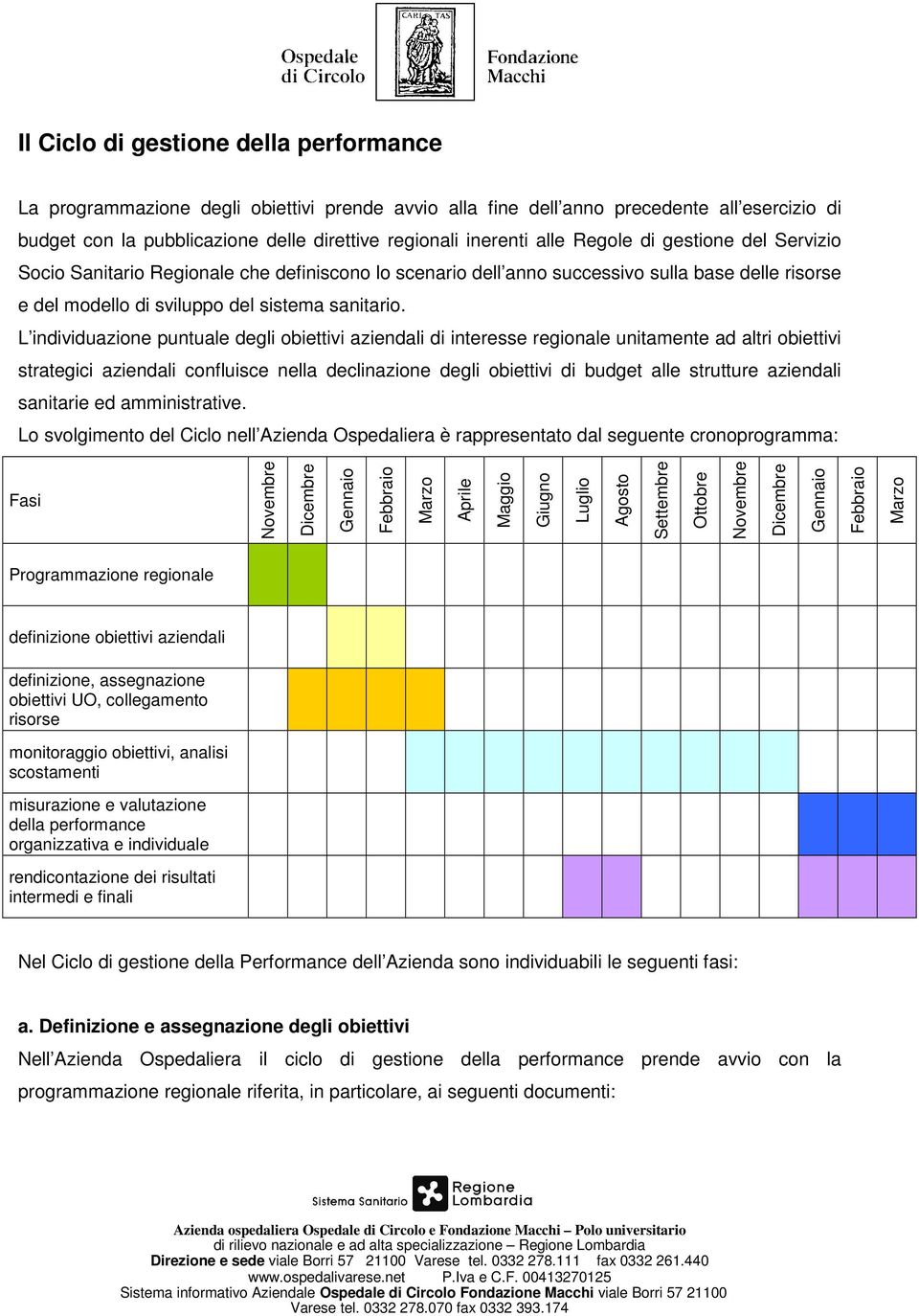 L individuazione puntuale degli obiettivi aziendali di interesse regionale unitamente ad altri obiettivi strategici aziendali confluisce nella declinazione degli obiettivi di budget alle strutture